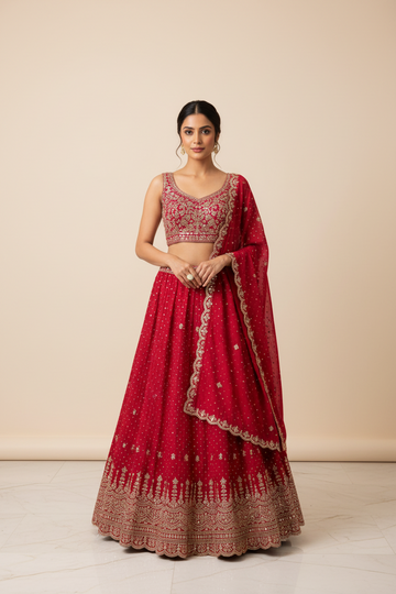 Size 40- Party Wear Lehenga sets