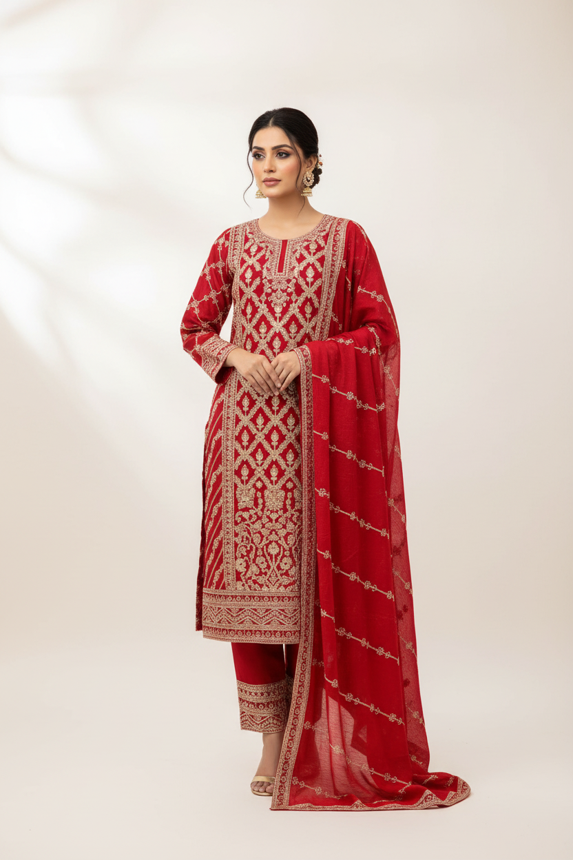 Women’s Full Work Sets Kurti Set
