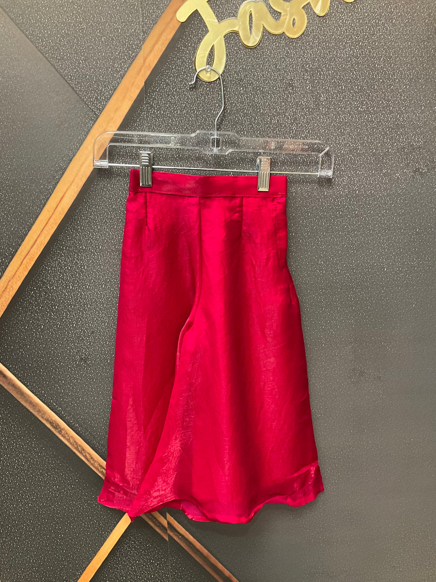 Toddler Pink Palazzo set