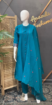 Women’s Khadi Cotton Kurti Set