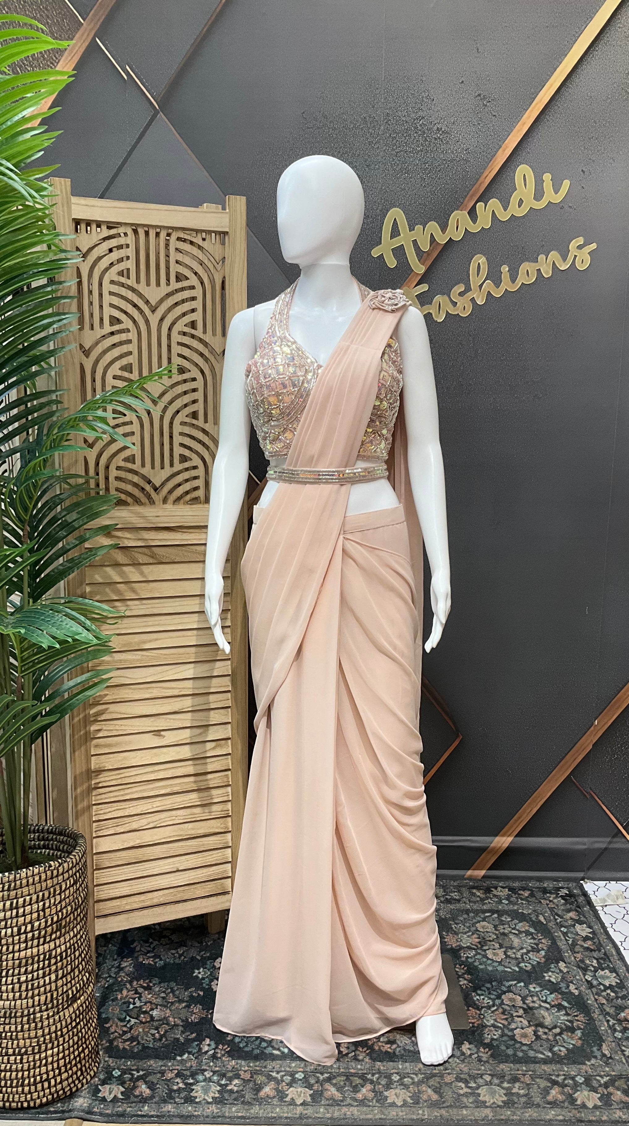 Ready To Wear Sarees - Size 38