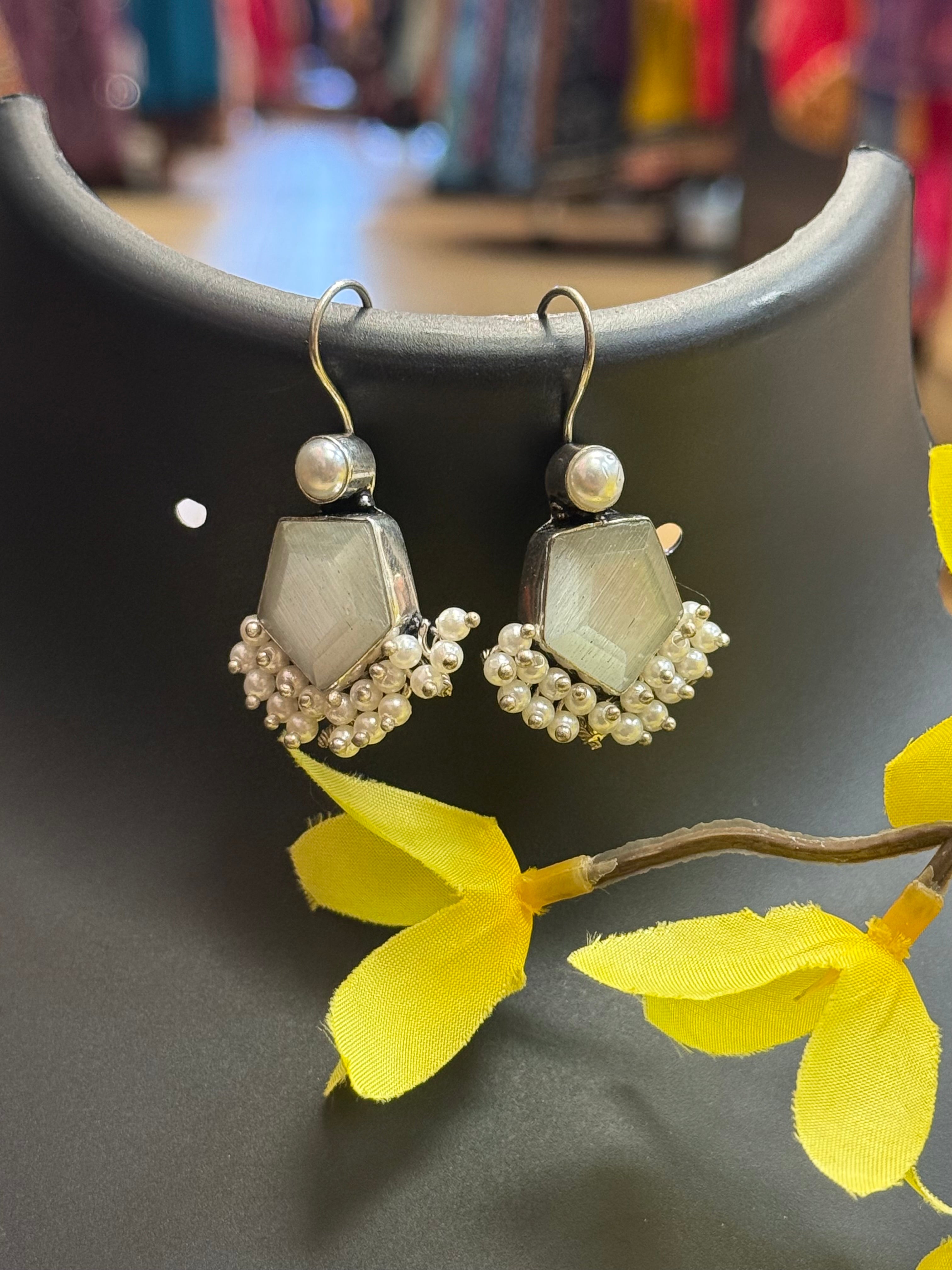 Hook Style German Silver earrings