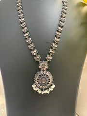 German Silver Long Necklace set
