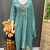 Ocean Rama color Soft Organza Kurti set