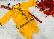 Yellow Krishna Dress for Kids - Traditional Costume