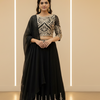 Black Designer Lehenga Set Size 38 - Elegant Party Wear