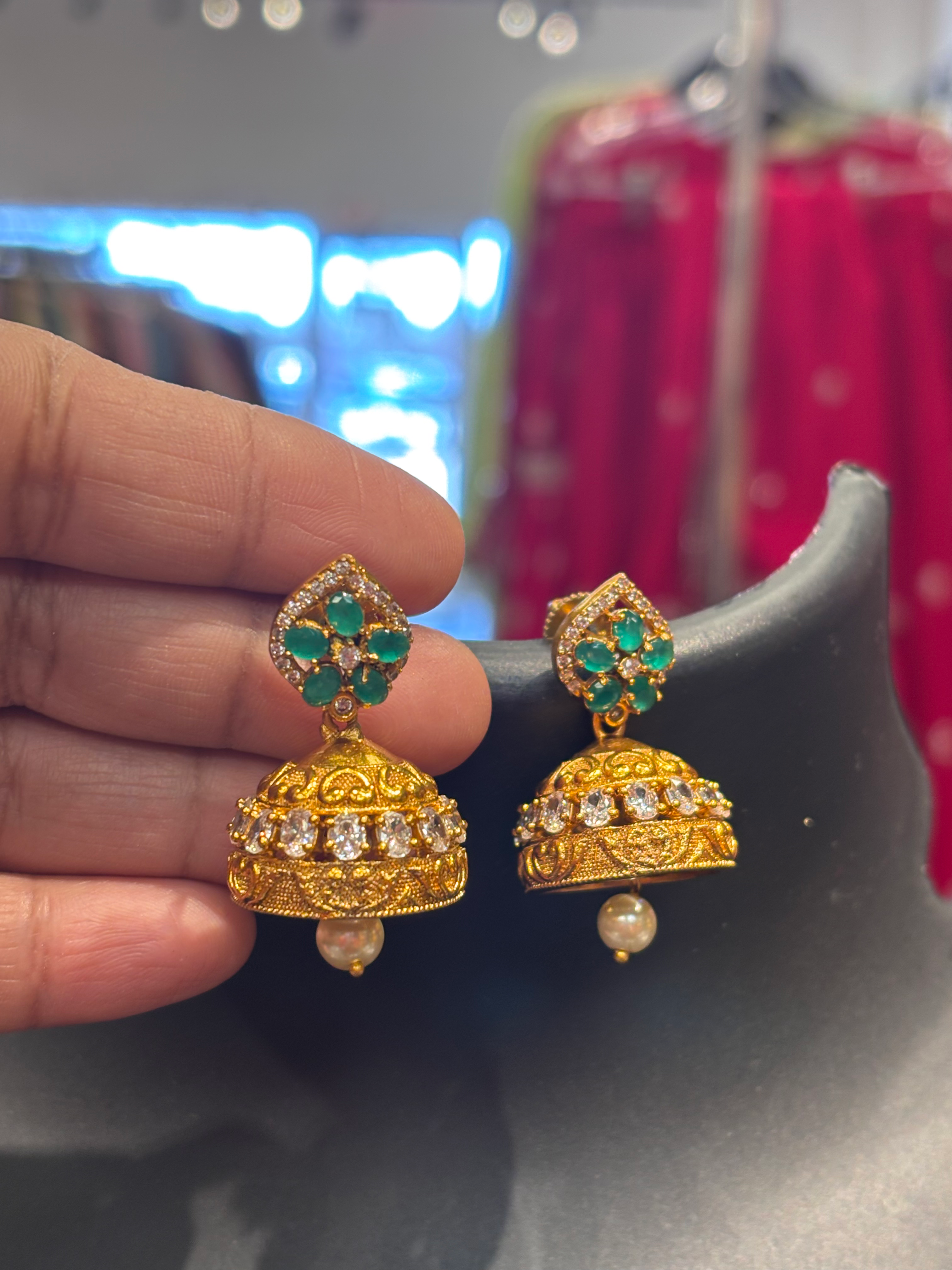 MattFinish Party Wear Earrings  image 1