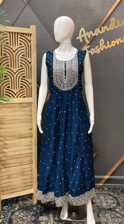 Party Wear Long dress with dupatta