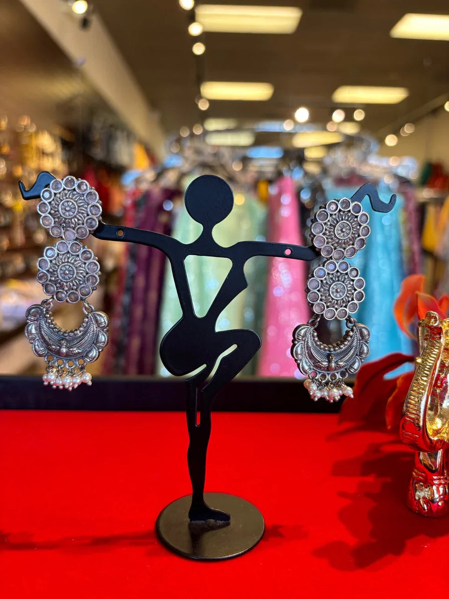 Premium Quality - German Silver Earrings