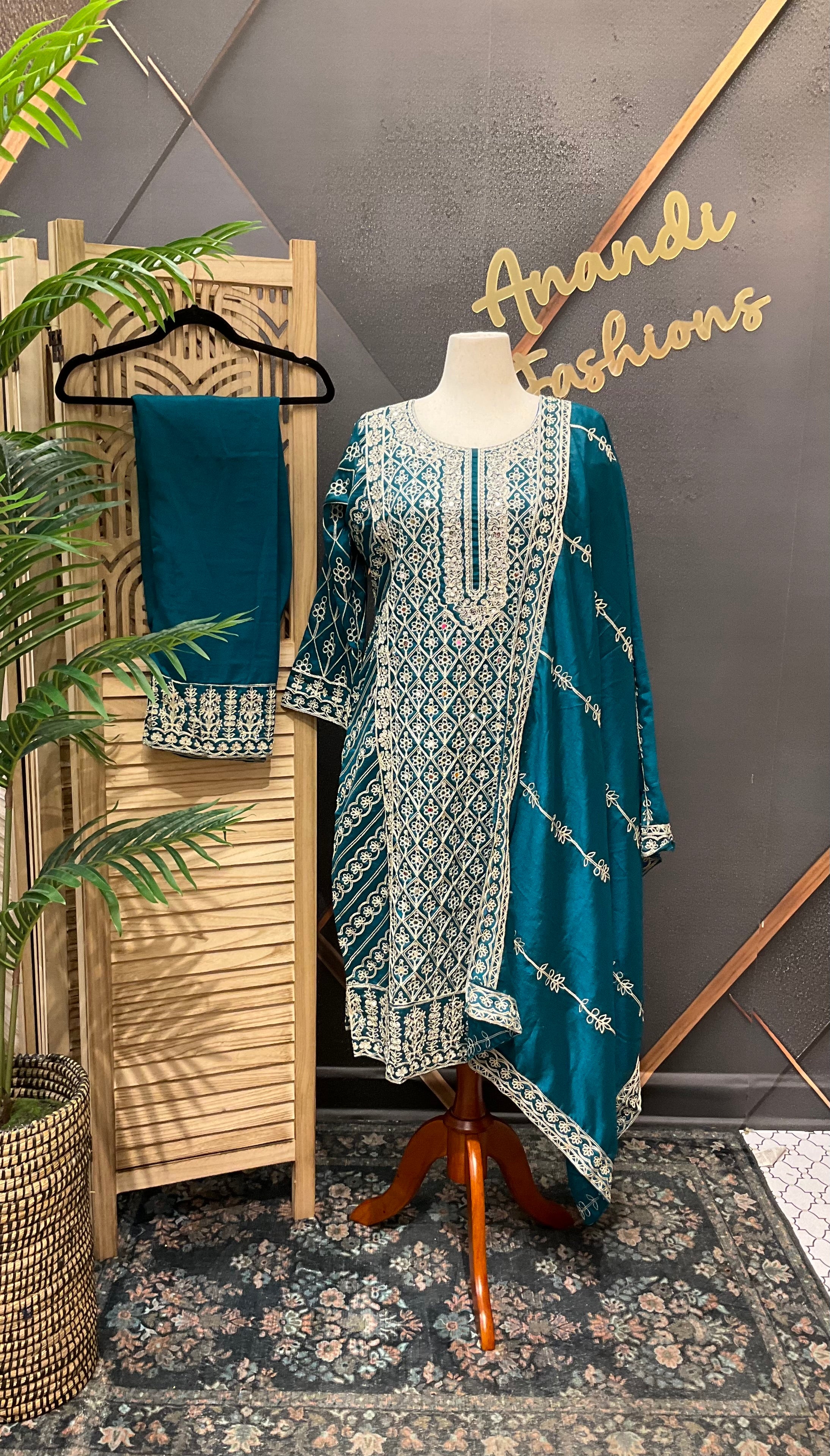 Size 44-Party wear Kurti set