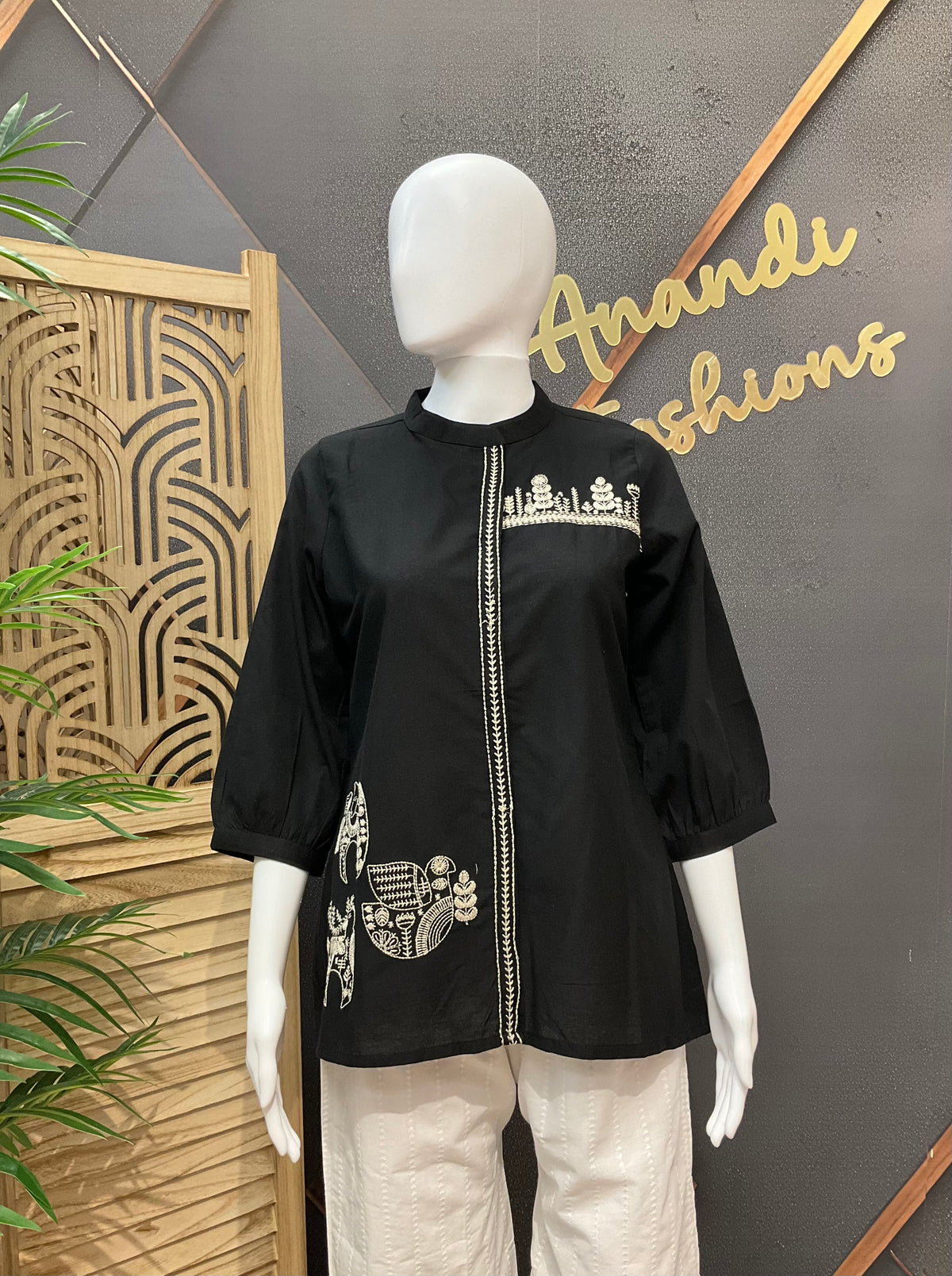 Black Short Kurti