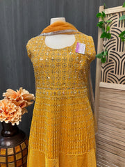 Plus Size - Party wear floor length dress- Size 56/58