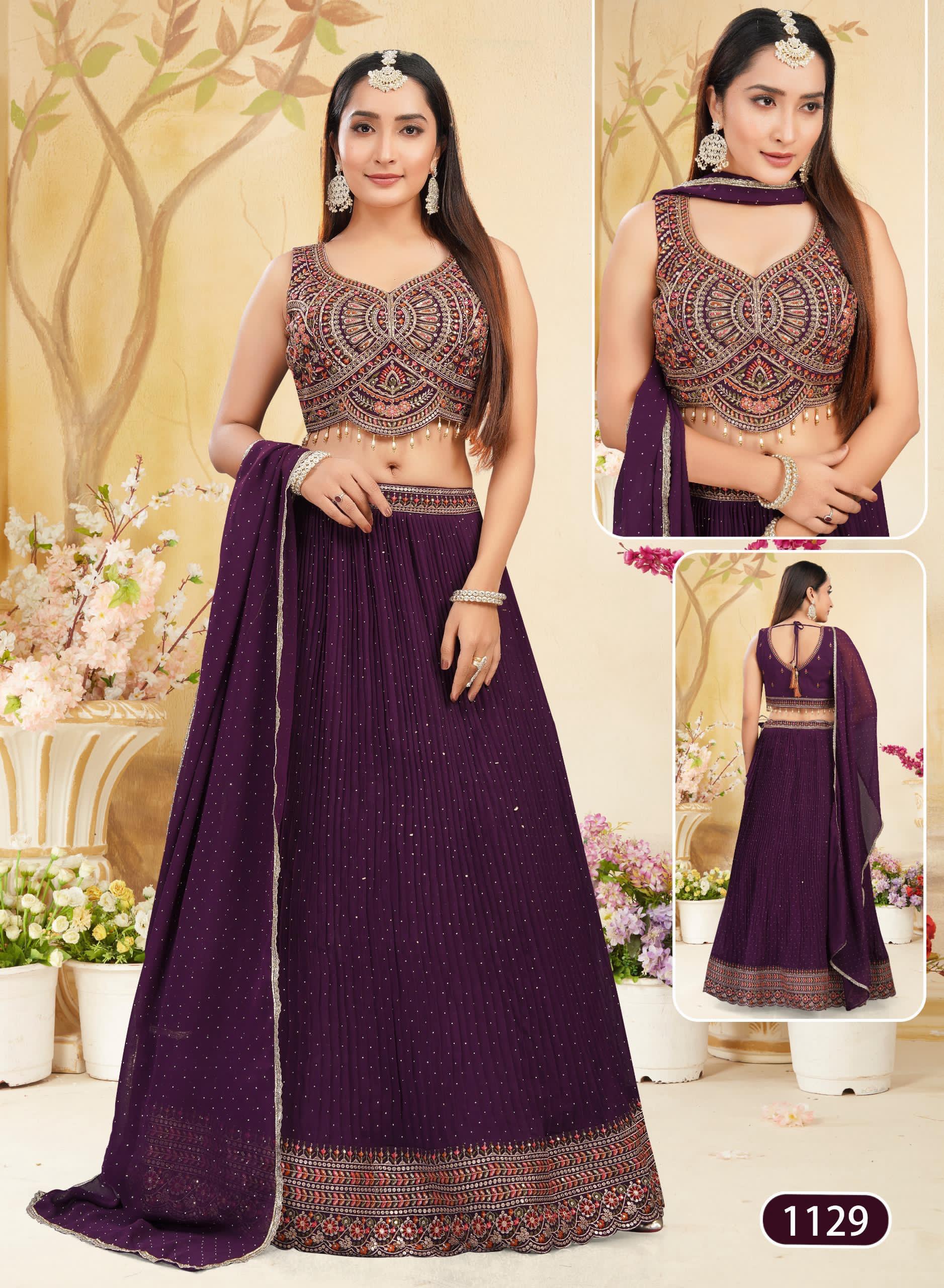 Party Wear - Georgette Lehenga set