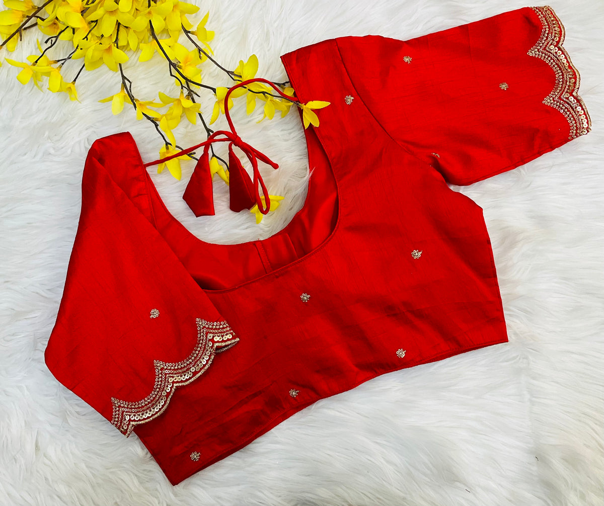 Raw Silk Blouses