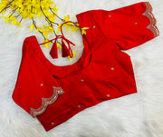 Raw Silk Blouse