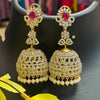 Party Wear - Long CZ Jhumkas/Earrings- BiG Size