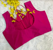 Plain Front Opening Blouse