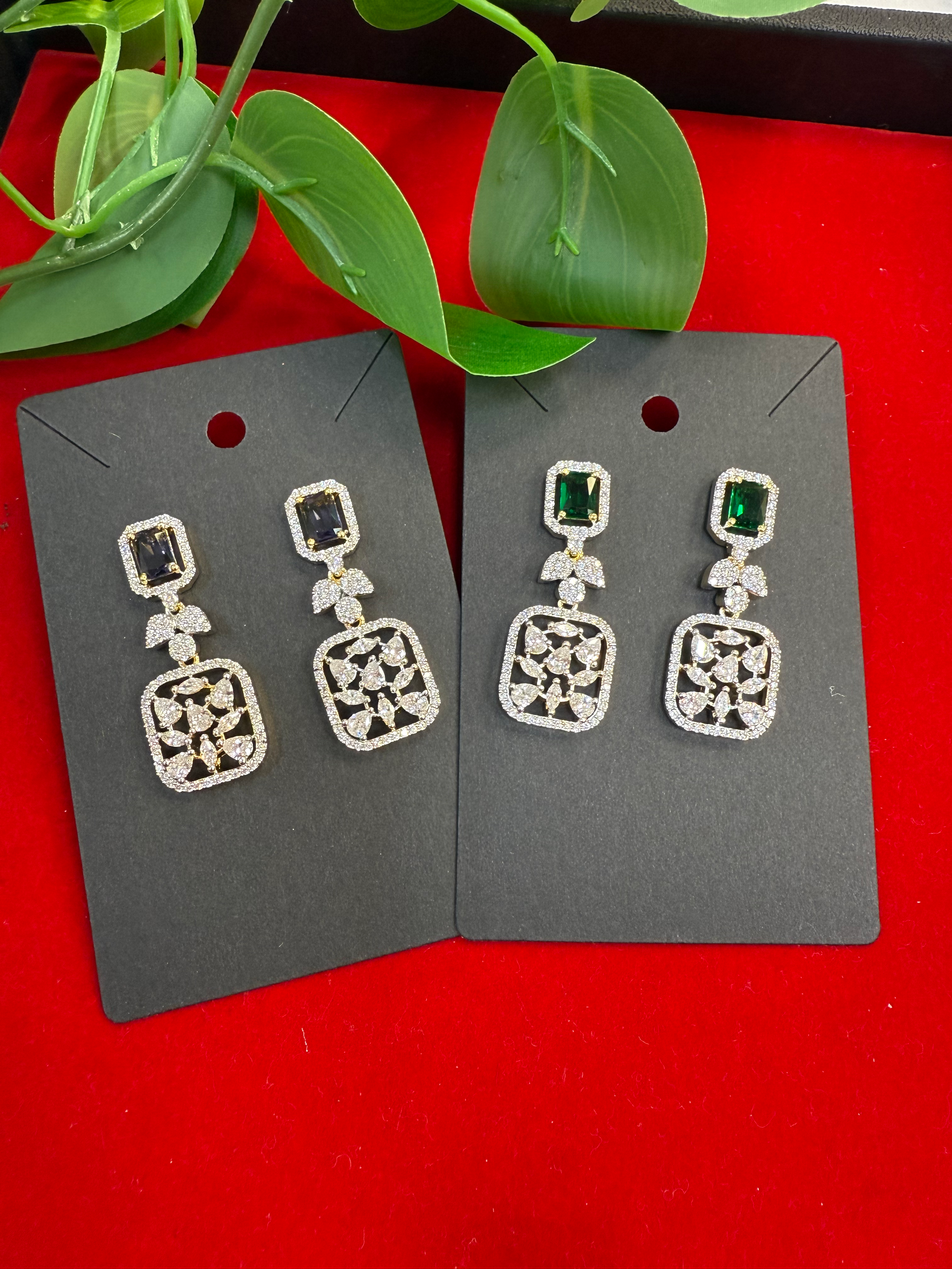 Party Wear CZ Earrings  image 0