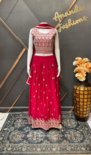 Teenage Girls Red Lehenga set