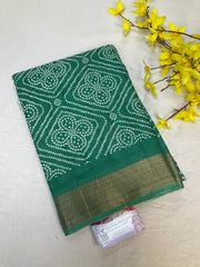 Saree with Bandhini Print