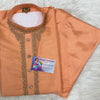 kurta pajama for men - Vibrant Colors Silk Mens Kurta with Embroidery