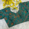 Natural Crape - Kalamkari Work Blouse - Size 40