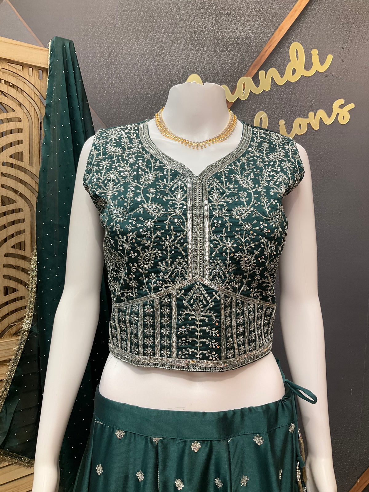 Satin Silk Lehanga sets
