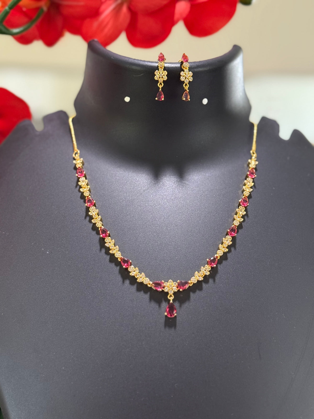 Micro Gold Polish Necklace Sets