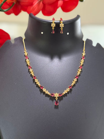 Micro Gold Polish Necklace Sets