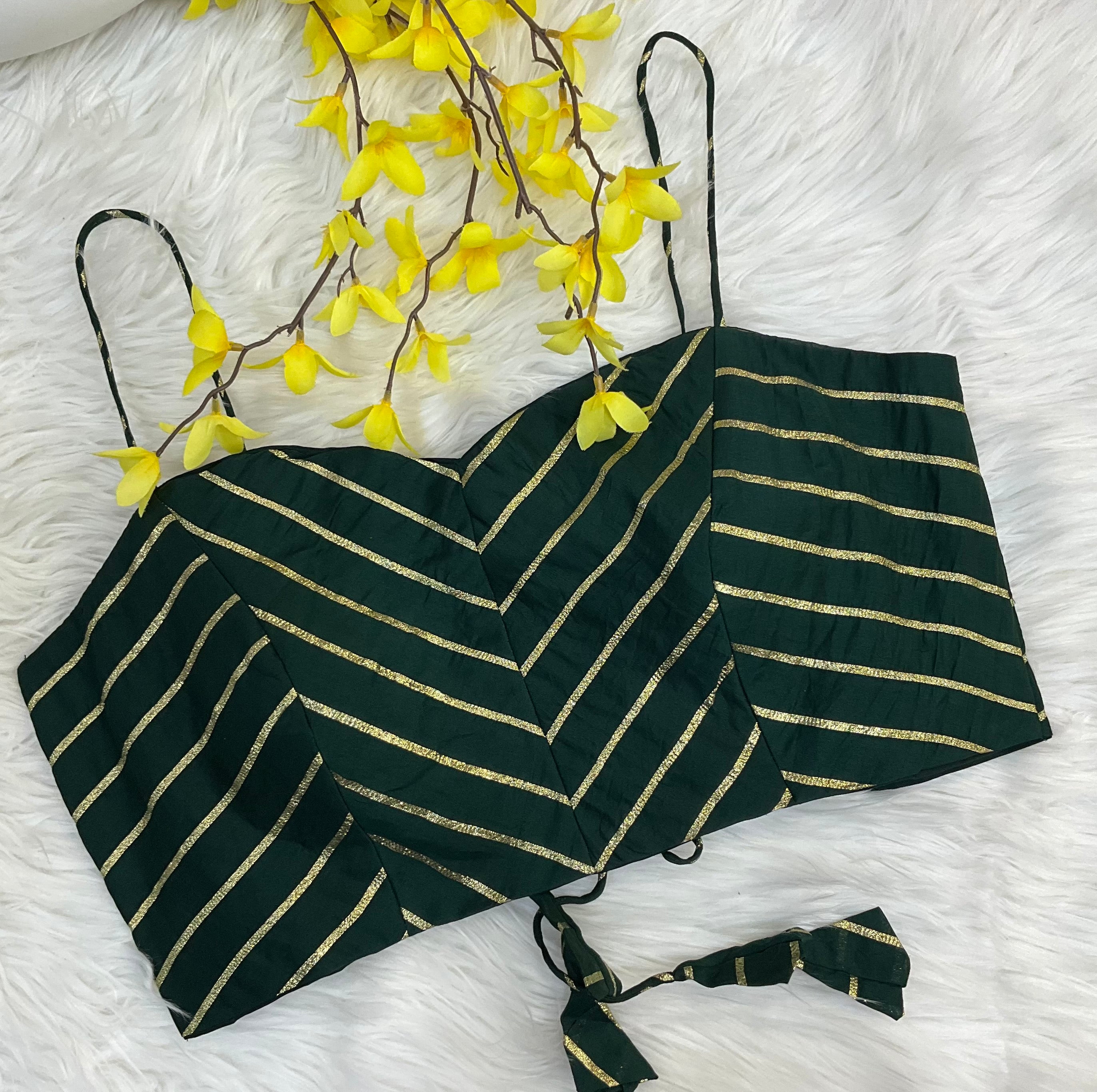 Colorful BackLess Blouses with Thin Starps- size 36/38