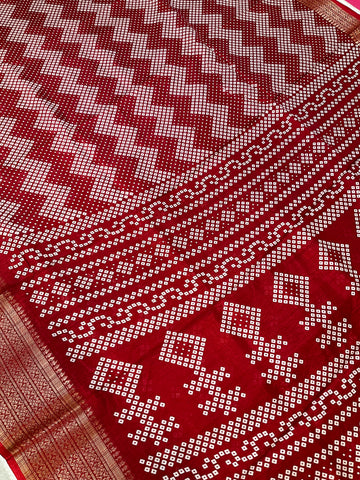 Maroon Silk Saree
