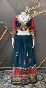 Premium quality-Garba Chaniya Bandhini Choli