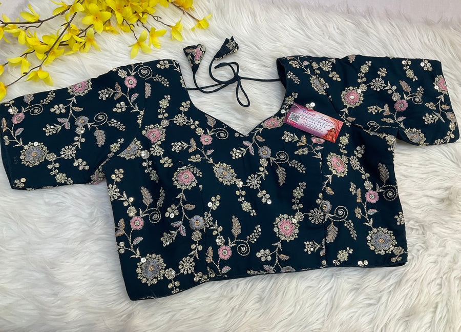 Mustard yellow blouse -  - Anandi Fashions