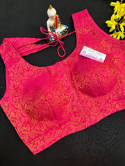 Front Opening Brocade Blouses-Size 42/44
