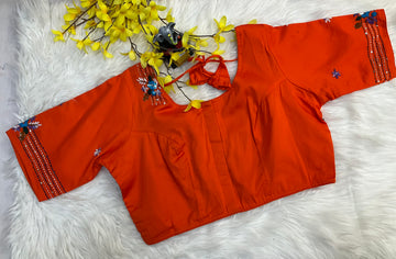 Embroidery Work Blouses- Size 40