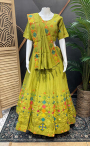 Navratri Special Cotton Chaniya Choli Set - Garba Dance Wear