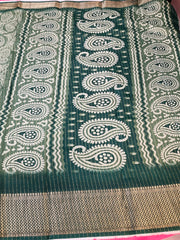 Light Weight Sarees with Mango Design