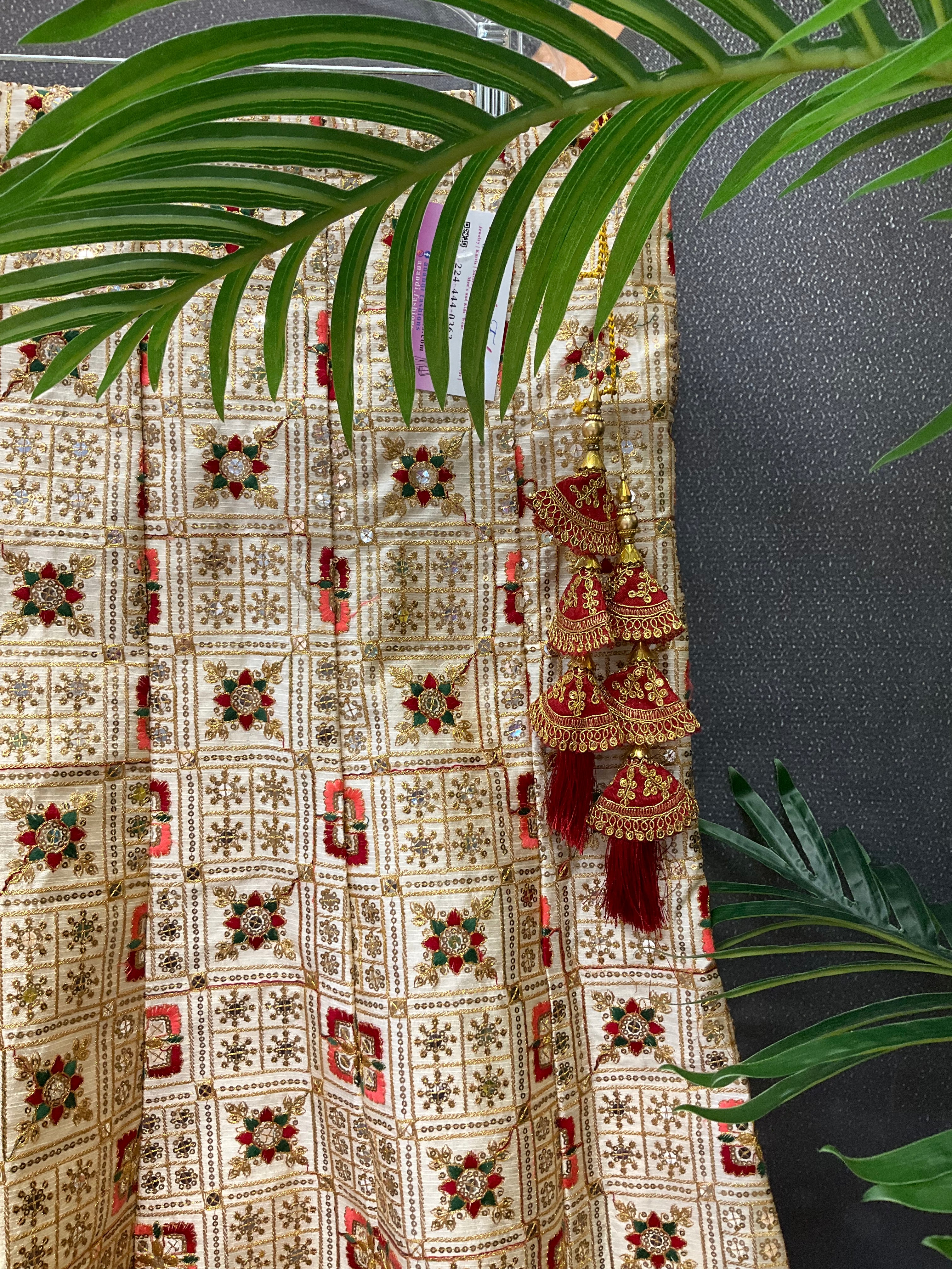 Gold Color - Party wear lehanga/skirt