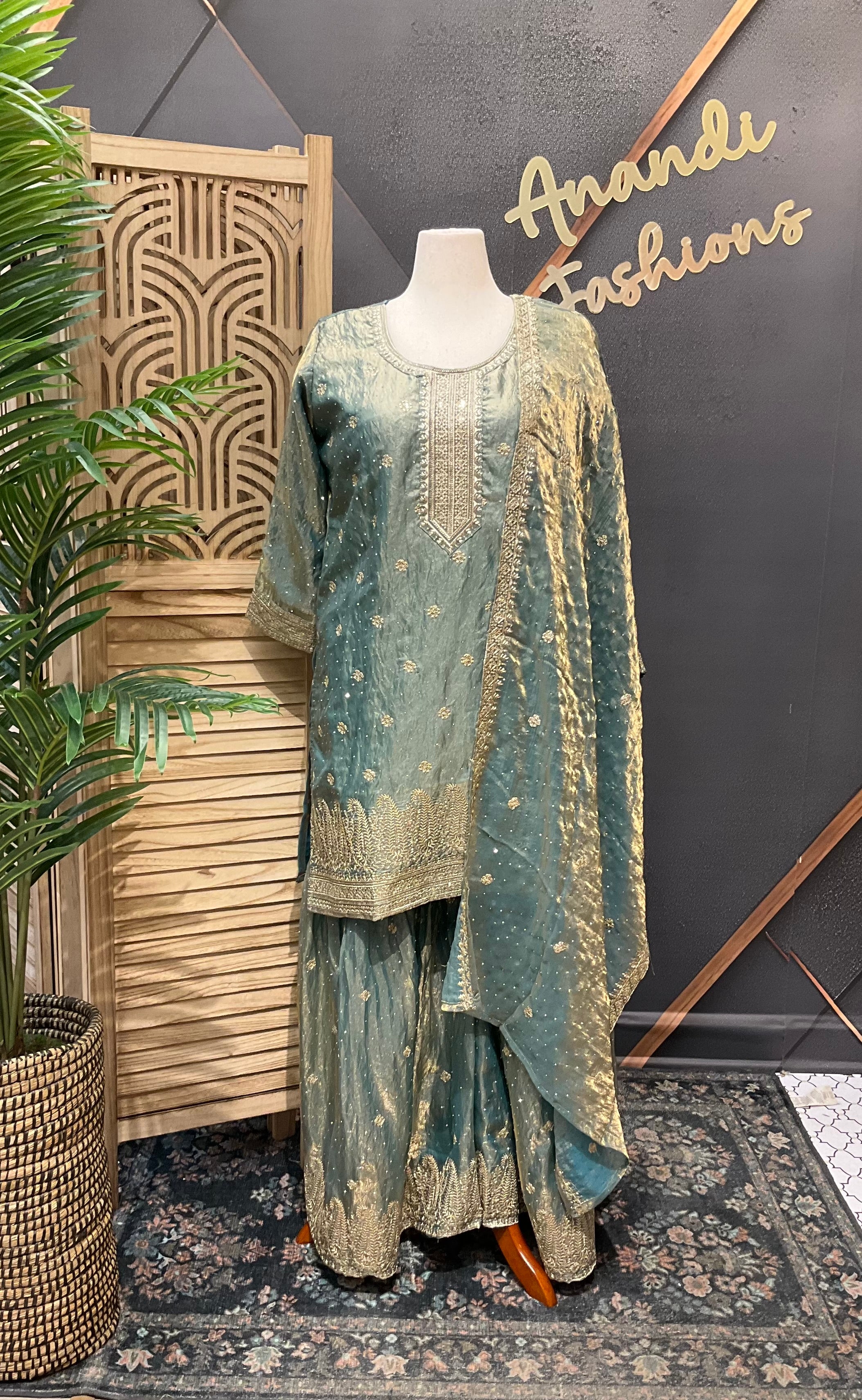 Size 44 - Party Wear Sharara set