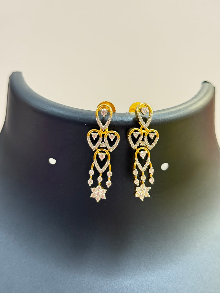 Party wear CZ Necklace set