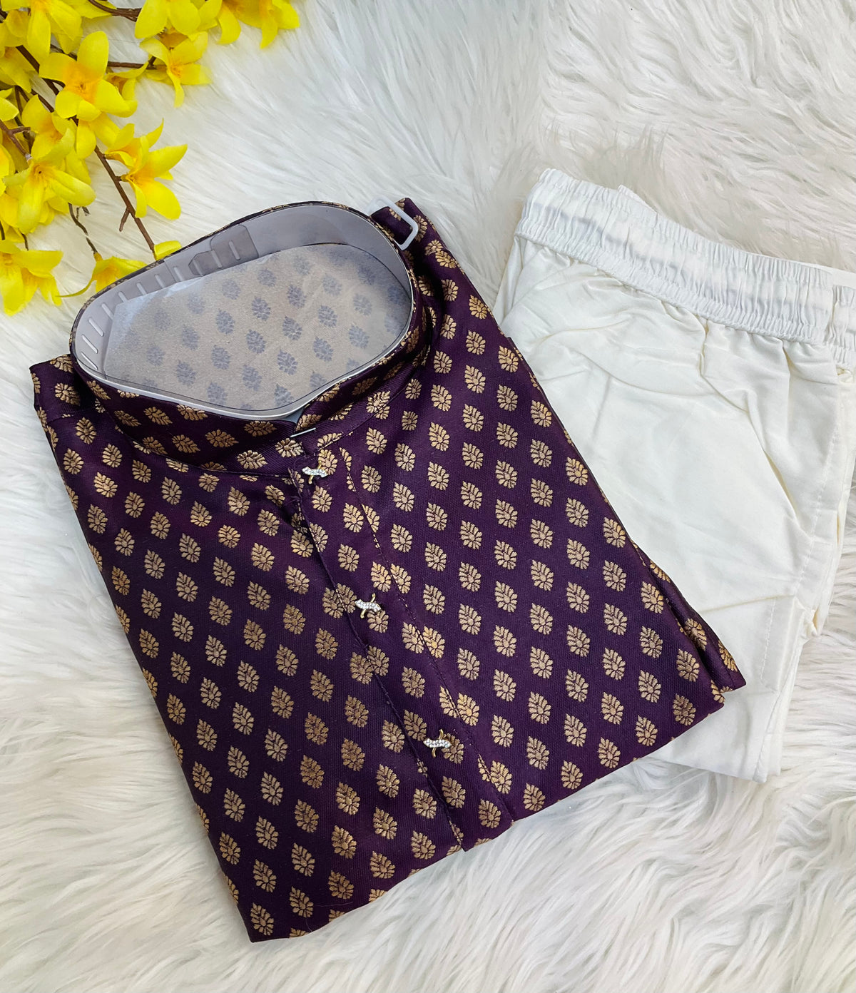 Purple Men's Wear kurta sets