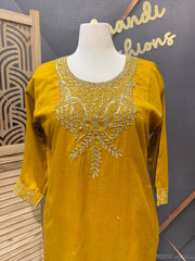 Plus Size - Party Wear Kurti set