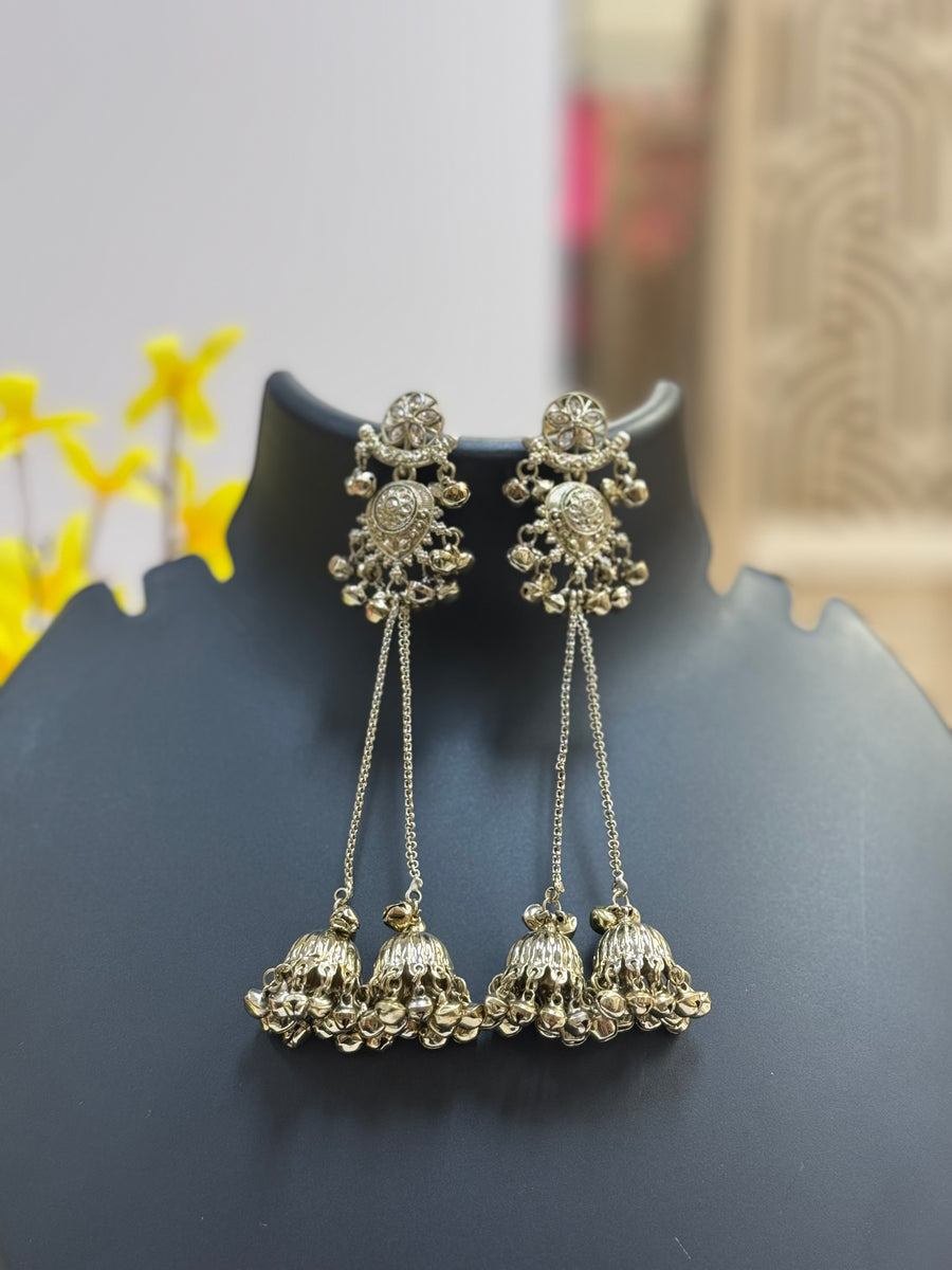 Kashmiri Gungura Jhumkas/Earrings