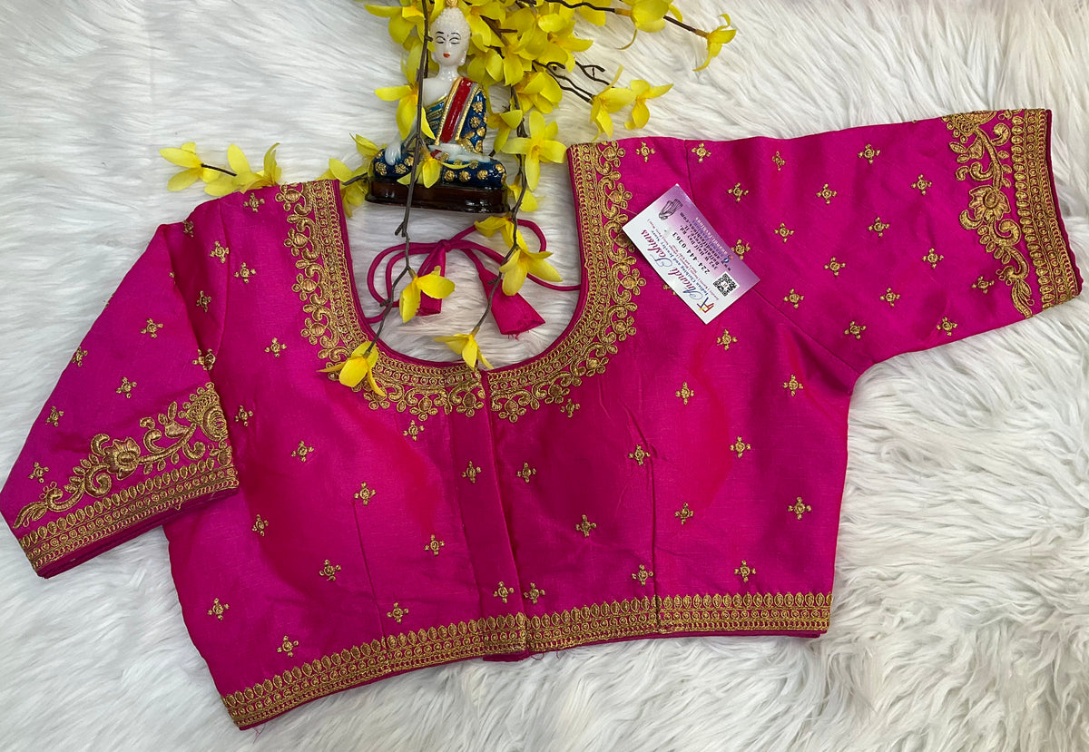 Size 40-Front Opening Work Blouse