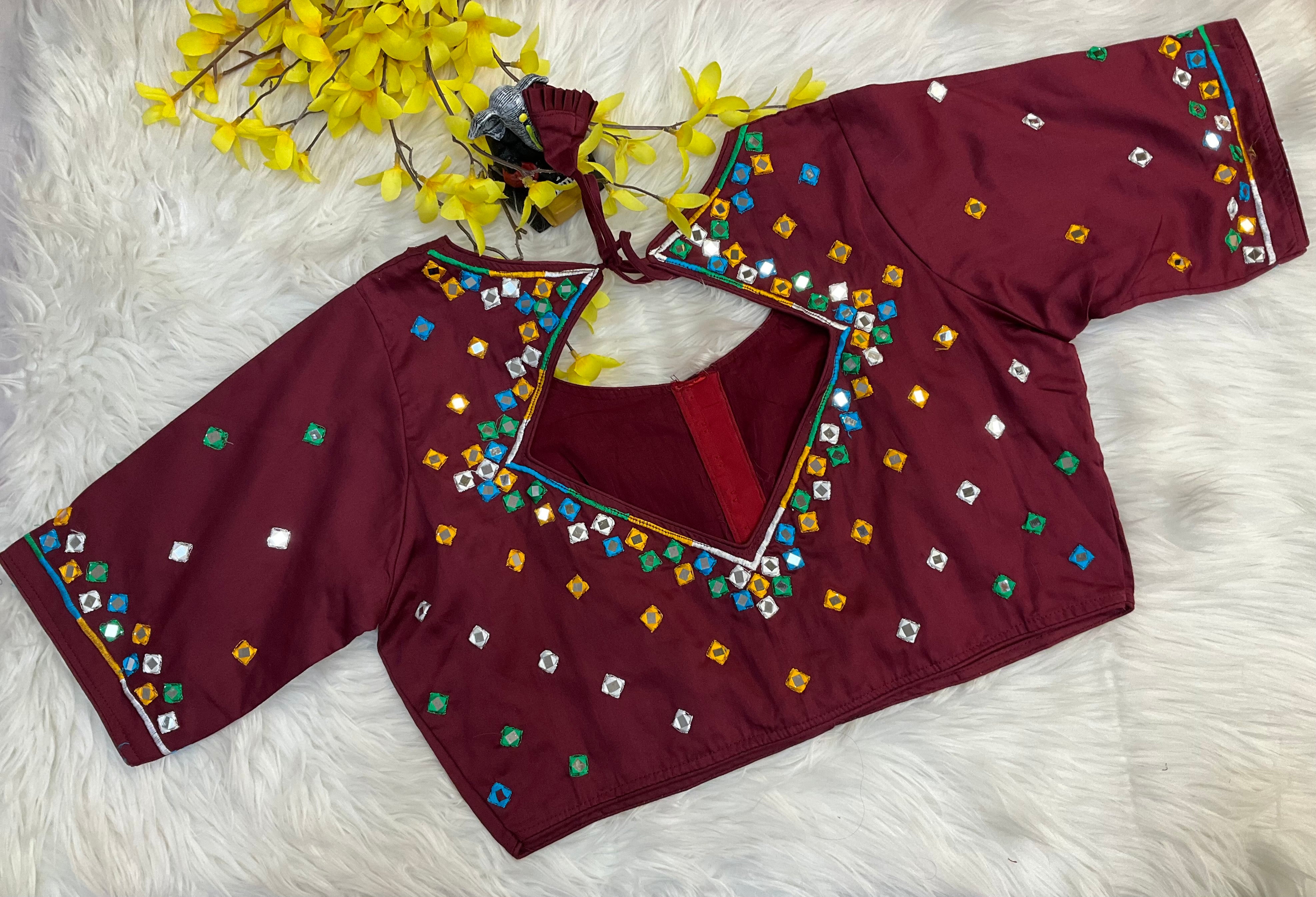 Mirror Work Blouses