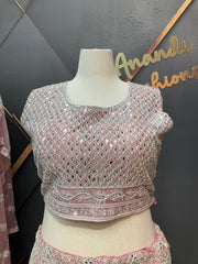 Pastel Pink Lehenga set