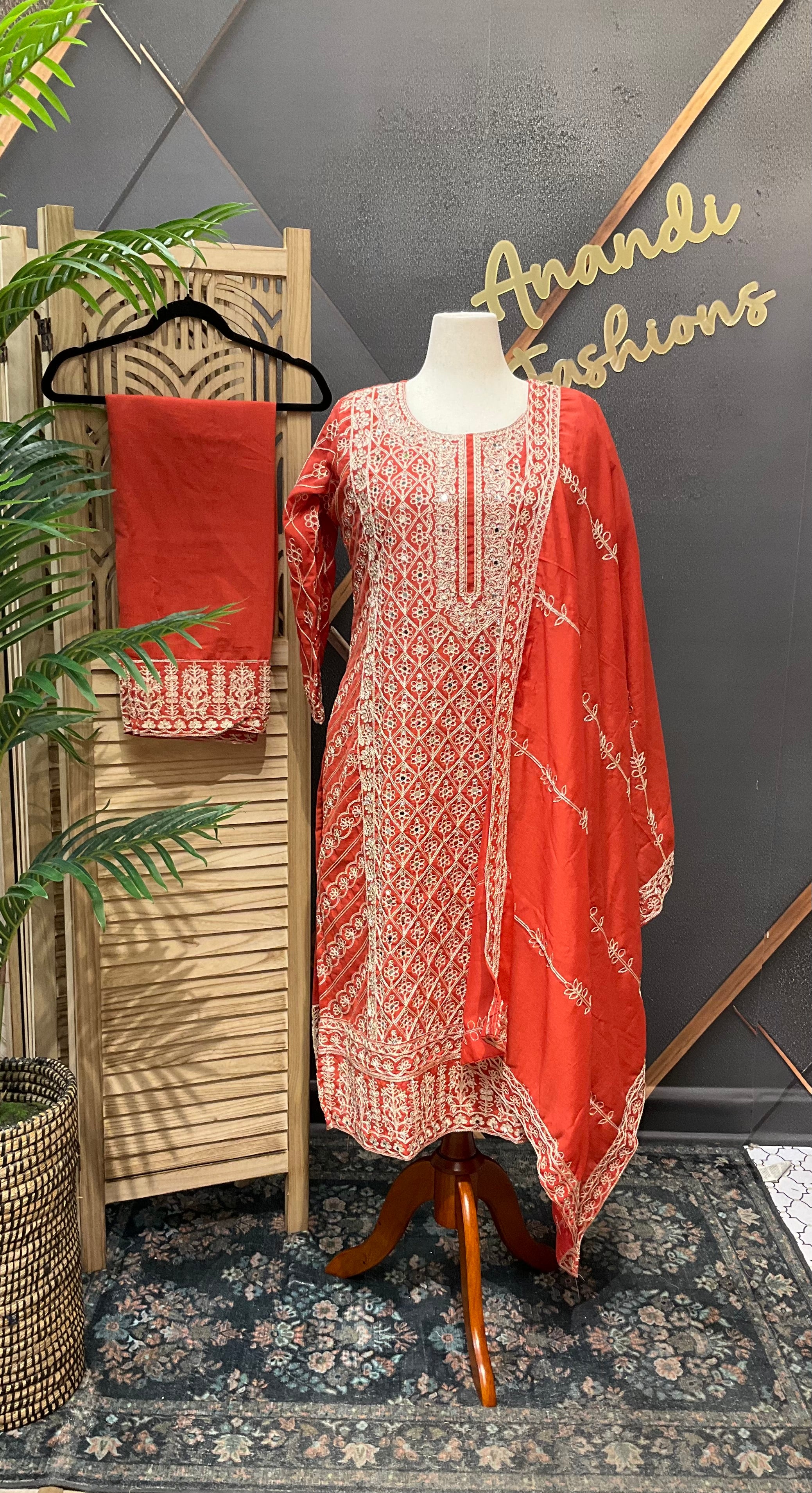 Size 44-Party wear Kurti set