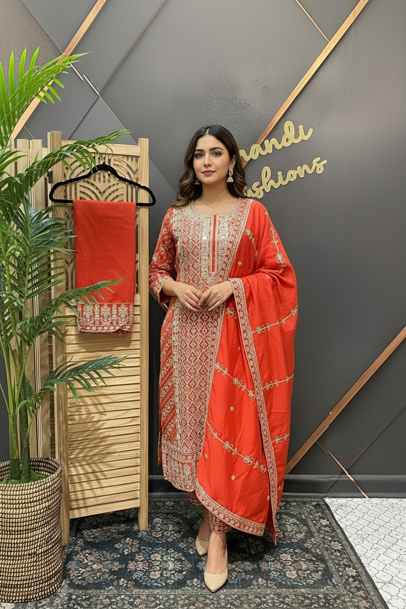 Size 44-Party wear Kurti set