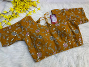 Mustard yellow blouse - Women - Blouse - Anandi Fashions