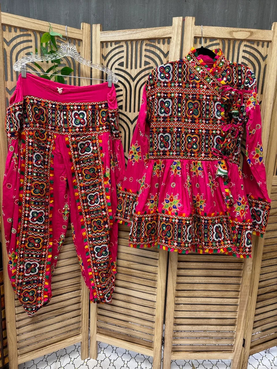 Unisex Dhoti Style Garba Dress - Navratri Special